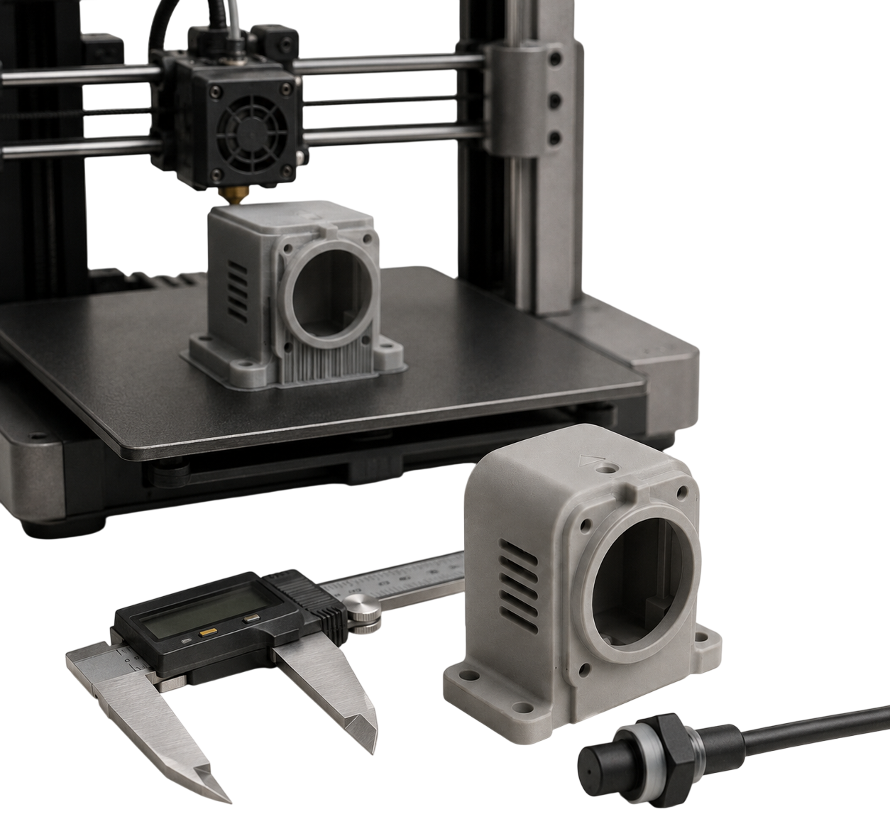 Fertigung eines Prototyps fuer Test und Abstimmung