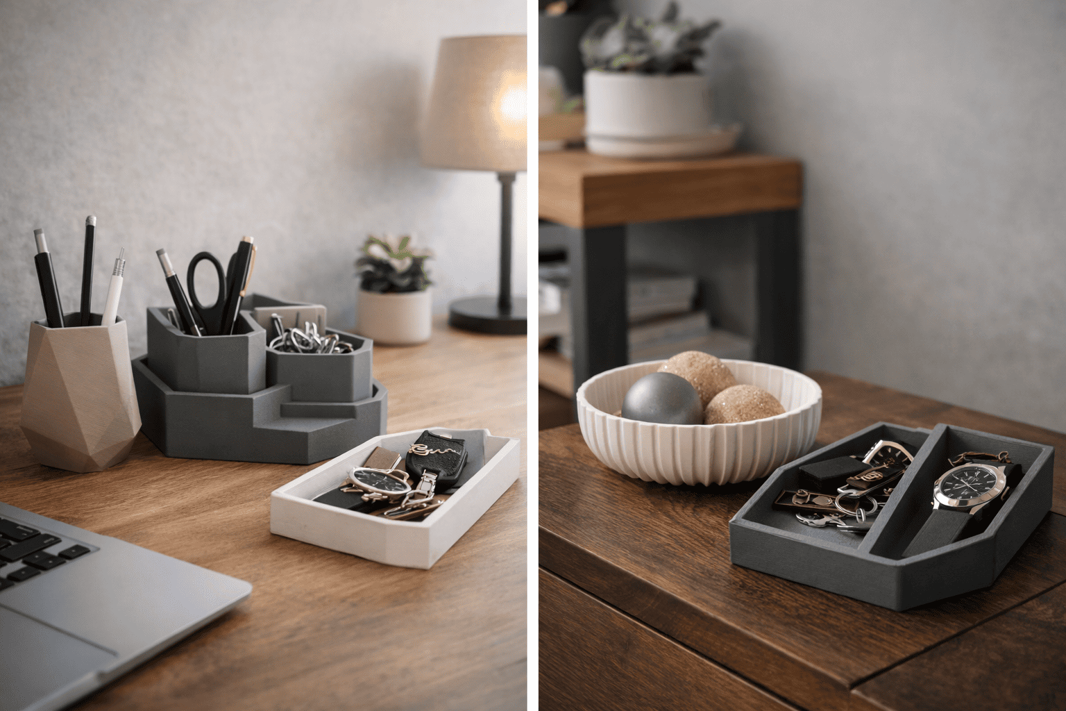 Stilvolle Organisation im Zuhause mit modernen 3D-gedruckten Aufbewahrungsboxen und Design-Organizern von DC Decor Neubrandenburg