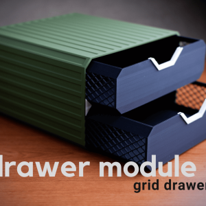 Drawer Module ReDesk – Designer-Schubladenmodul für moderne Schreibtisch-Organisation