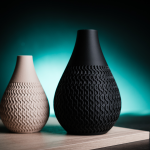 Echo Vase – Moderne Designvase mit rhythmischer Struktur