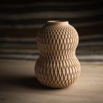 Facet Vase – Moderne Designvase mit facettierter Oberfläche