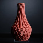 Fractal Vase – Moderne Designvase mit komplexer Struktur