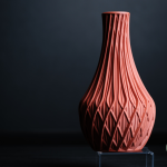 Fractal Vase – Moderne Designvase mit komplexer Struktur
