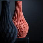 Fractal Vase – Moderne Designvase mit komplexer Struktur