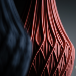 Fractal Vase – Moderne Designvase mit komplexer Struktur