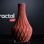 Fractal Vase – Moderne Designvase mit komplexer Struktur