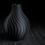 Gleam Vase – Große Designvase mit ausdrucksstarker Struktur