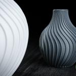 Gleam Vase – Große Designvase mit ausdrucksstarker Struktur