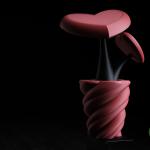 Hearts Vase – Dekorative Designvase