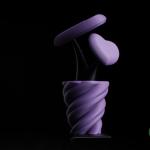 Hearts Vase – Dekorative Designvase