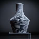 Lucid Vase – Moderne Designvase mit klarer, harmonischer Struktur