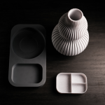 Nimbus Vase – Elegante Designvase mit weicher, fließender Struktur