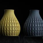 Perpetuo Vase – Kompakte Designvase mit feiner Struktur