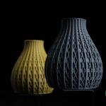 Perpetuo Vase – Kompakte Designvase mit feiner Struktur