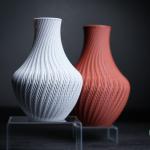 Quench Vase – Moderne Designvase mit kraftvoller Struktur