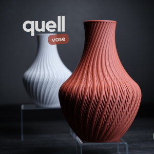 Quench Vase – Moderne Designvase mit kraftvoller Struktur