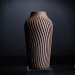 Radiate Vase – Moderne Designvase mit strahlenförmiger Struktur