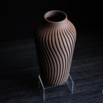 Radiate Vase – Moderne Designvase mit strahlenförmiger Struktur