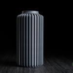 Solara Vase – Elegante Designvase mit weicher Struktur