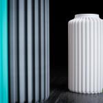 Solara Vase – Elegante Designvase mit weicher Struktur