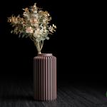 Solara Vase – Elegante Designvase mit weicher Struktur