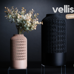 Vellis Vase – Elegante Designvase mit klarer Linienführung