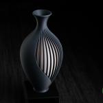 Wisp Vase – Moderne Designvase mit strukturierter Oberfläche