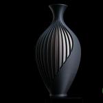Wisp Vase – Moderne Designvase mit strukturierter Oberfläche