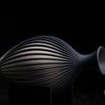 Wisp Vase – Moderne Designvase mit strukturierter Oberfläche