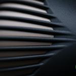 Wisp Vase – Moderne Designvase mit strukturierter Oberfläche